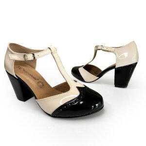 Alternative view of Céline Bicolor Charol Tacón Cubano