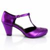 Céline Morado Metálico Tacón 6cm
