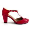 Céline rojo charol tacón 6cm