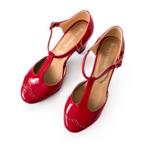 Céline rojo charol tacón 6cm - Imagen 3