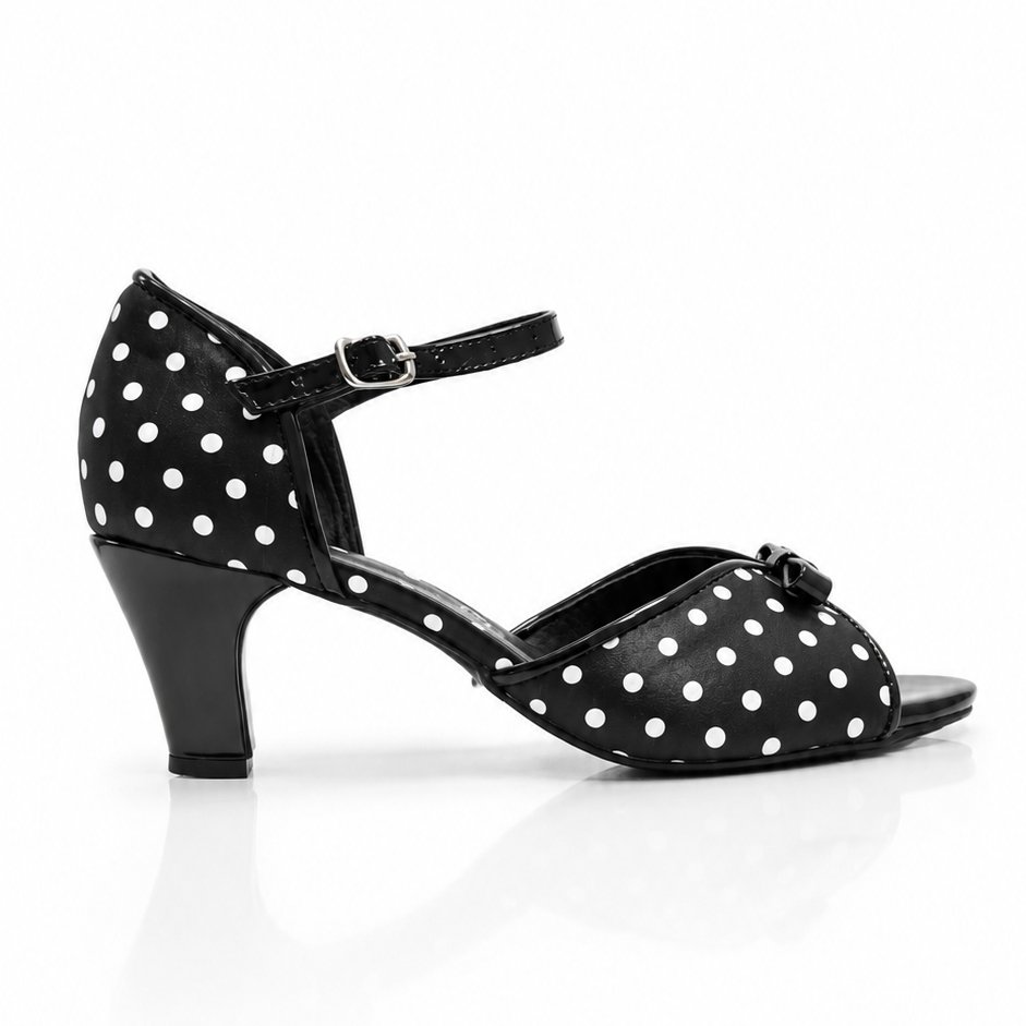 Hedy Polka Dot (lunares negro)