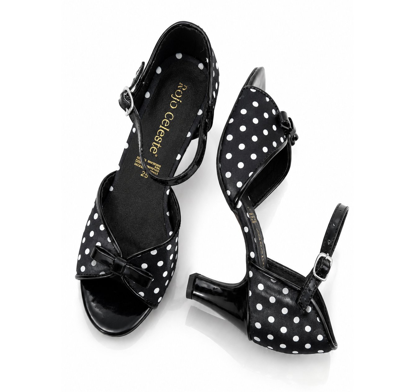 Hedy Polka Dot (lunares negro) - Imagen 3