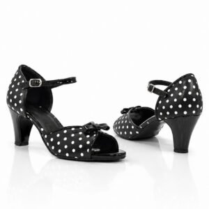 Hedy Polka Dot (lunares negro) - Imagen 2