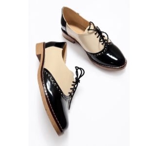 Michèle Bicolor (Zapatos estilo oxford de dama) - Imagen 3