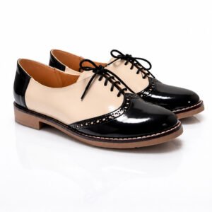 Michèle Bicolor (Zapatos estilo oxford de dama) - Imagen 4