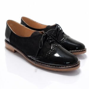 Michèle Negros (Zapatos estilo oxford de dama) - Imagen 4